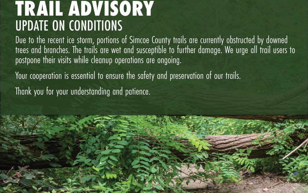 Simcoe County Trails Status Updates